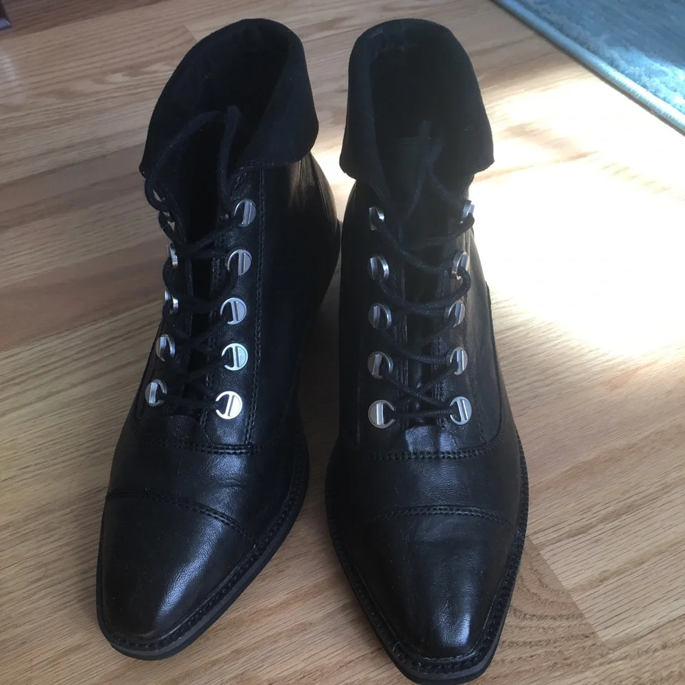 Kelsi Dagger Cortez black booties - Picture 5 of 7